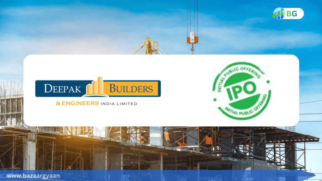 Deepak Builders & Engineers iPO सोमवार, 21 अक्टूबर 2024 को खुलेगा और बुधवार, 23 अक्टूबर 2024 को बंद होगा। आवंटन का आधार गुरुवार, 24 अक्टूबर 2024 को निर्धारित किया जाएगा।