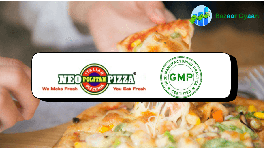 NeoPolitan Pizza and Foods SME IPO GMP- IPO Date , price , Allotment Details Latest.