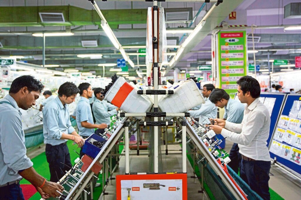 Goldman Sachs द्वारा Samvardhana Motherson के 65 लाख शेयरों की ब्लॉक डील का ग्राफिकल प्रतिनिधित्व।