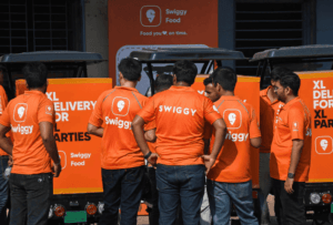 Swiggy के शेयर गिरकर ₹314.35 के नए निचले स्तर पर पहुंचे, दिसंबर 2024 से अब तक 49% की गिरावट।