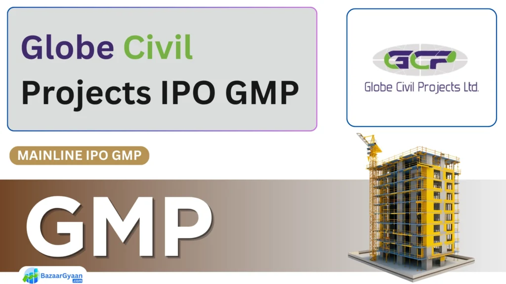 Globe Civil Projects IPO का GMP चार्ट और निवेशक सेंटिमेंट डेटा