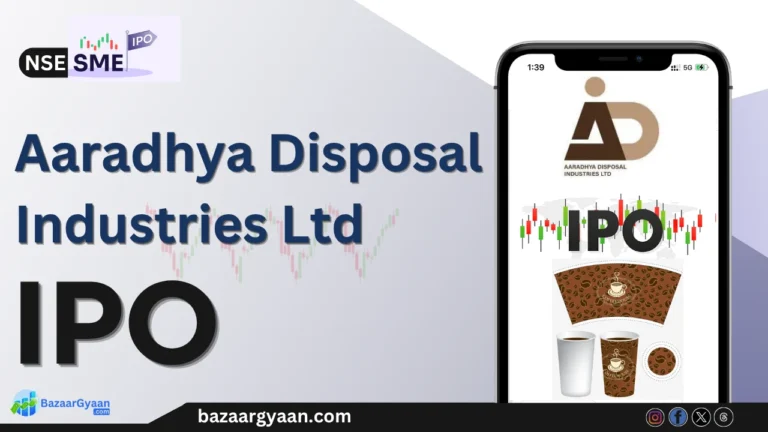 Aaradhya Disposal IPO details including dates, price band, and listing info