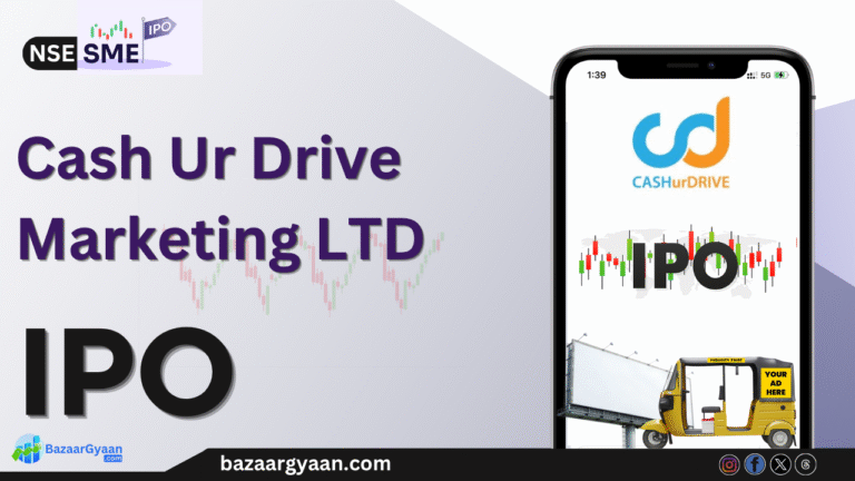 Cash Ur Drive Marketing IPO details including price band, lot size, dates, and listing information