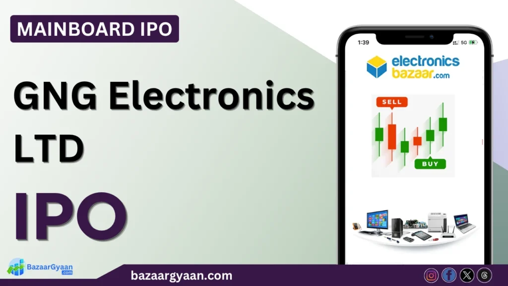 GNG Electronics IPO details with issue size, price band, and listing date