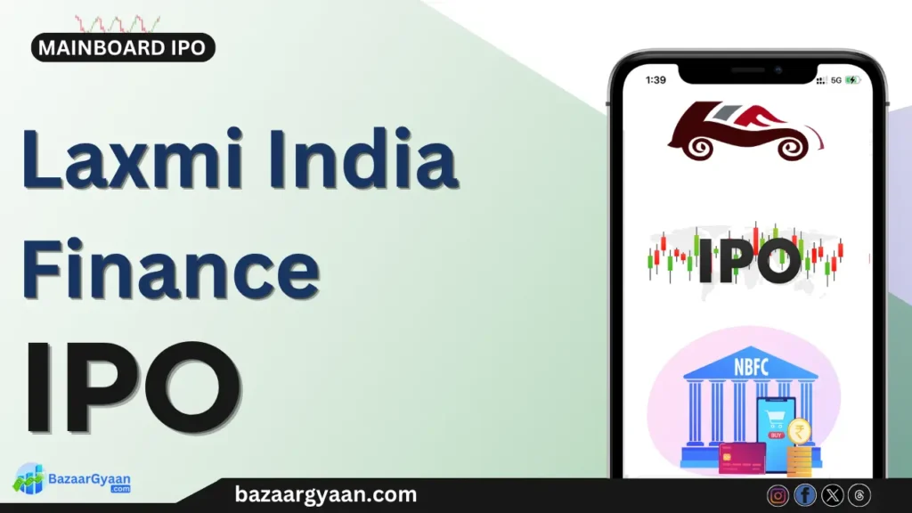 Laxmi India Finance IPO details including issue size, dates, price band, and lot size