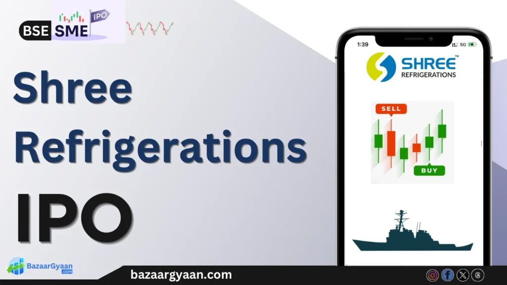 Shree Refrigerations IPO details with price band and subscription dates.