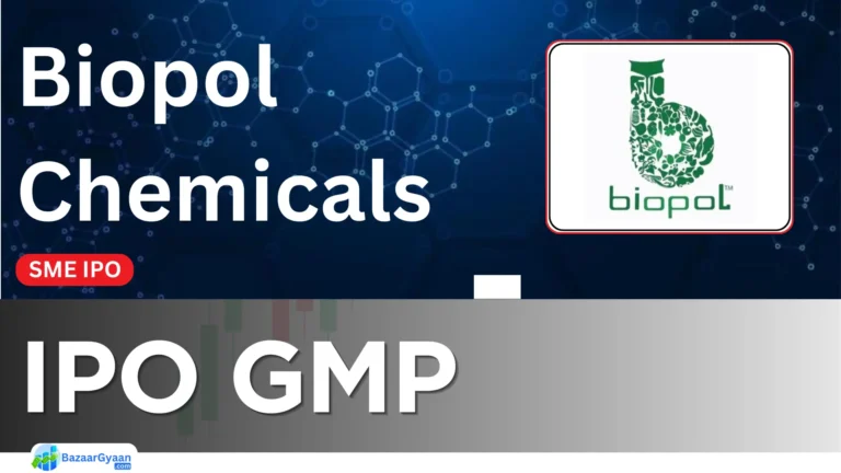 Biopol Chemicals SME IPO GMP today, price band, allotment date and listing details 2026