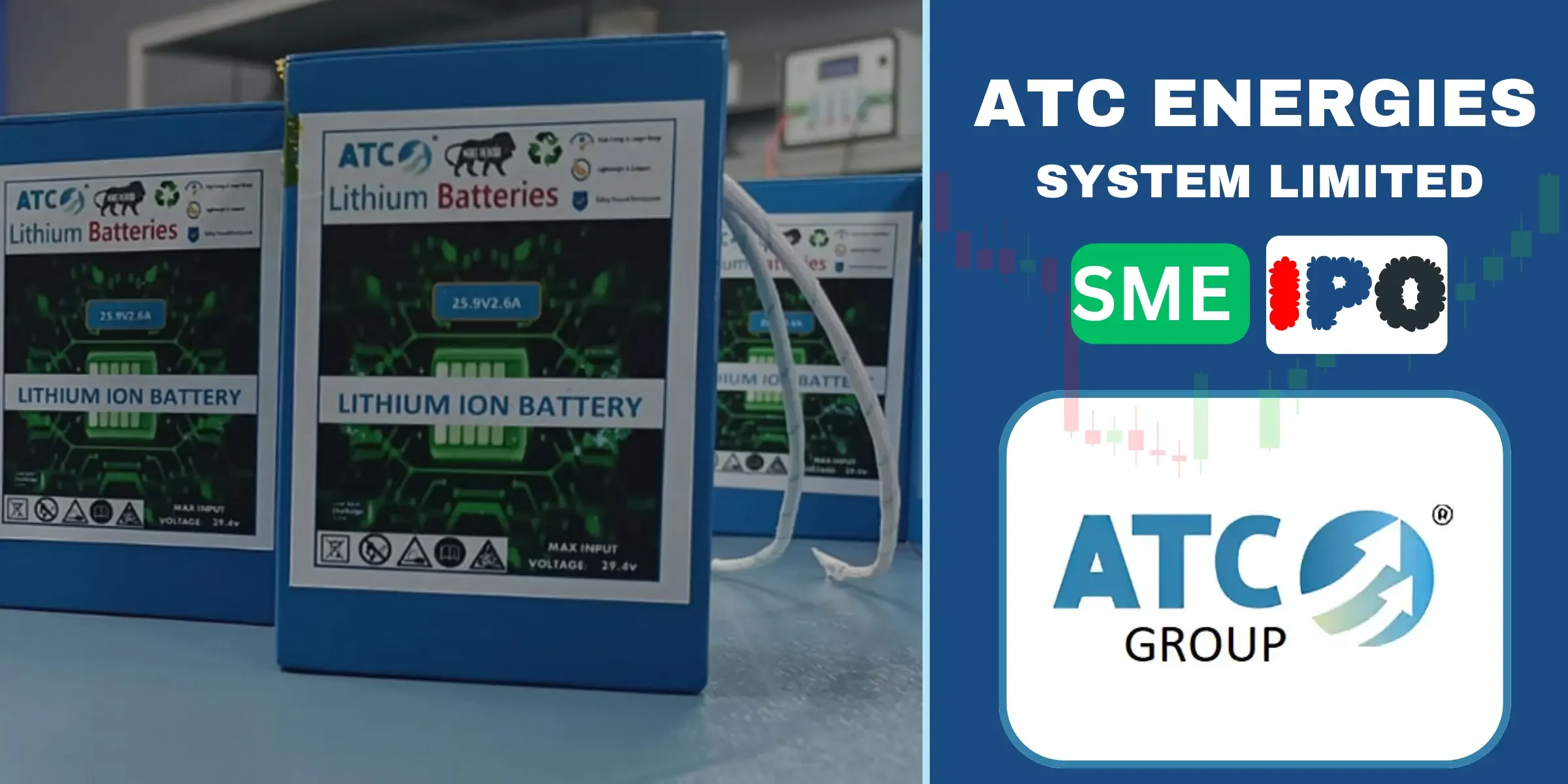 ATC Energies IPO – इश्यू साइज, तिथि और लिस्टिंग डिटेल्स ATC Energies IPO का विवरण, इश्यू साइज, सब्सक्रिप्शन तिथियां और लिस्टिंग जानकारी।