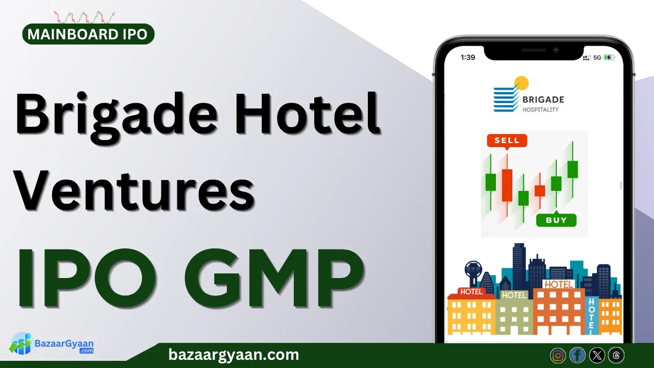 Brigade Hotel Ventures IPO GMP Trend – Flat Movement Brigade Hotel Ventures IPO Grey Market Premium status – stable trend