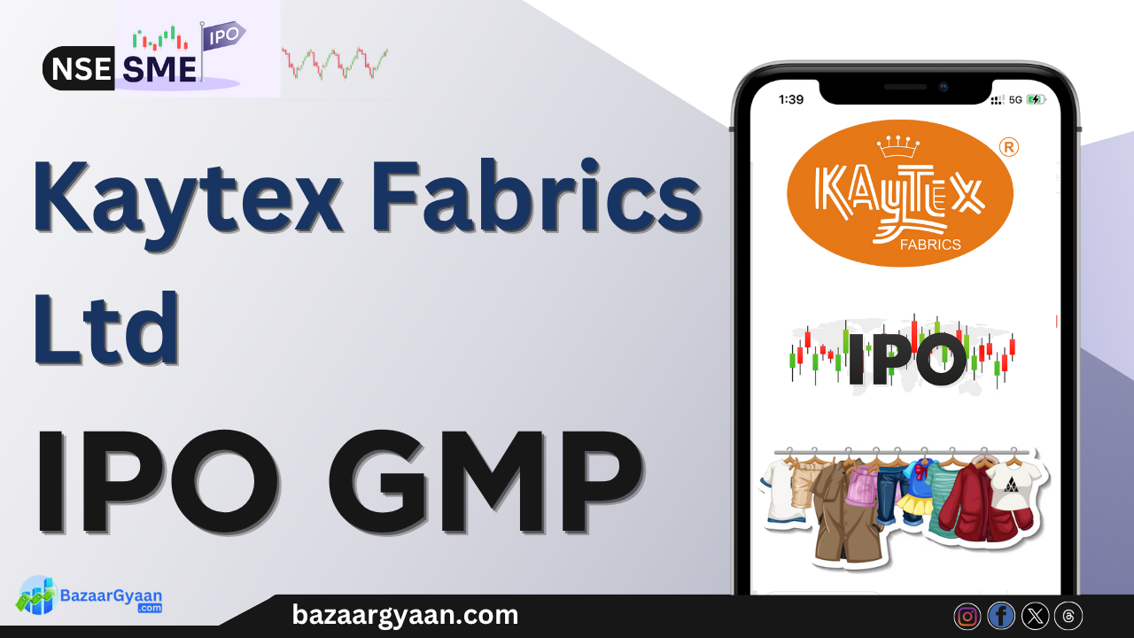 Kaytex Fabrics IPO GMP Today – Grey Market Premium Details Kaytex Fabrics SME IPO GMP – Latest Grey Market Premium Update
