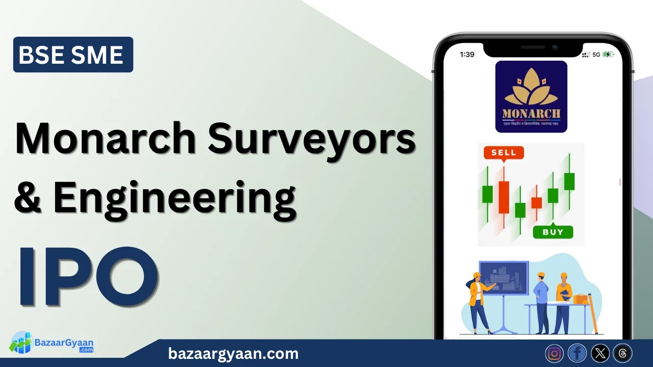 Monarch Surveyors IPO – Key Information, Dates, and Investment Details Monarch Surveyors IPO details including price band, dates, lot size, and listing on BSE SME