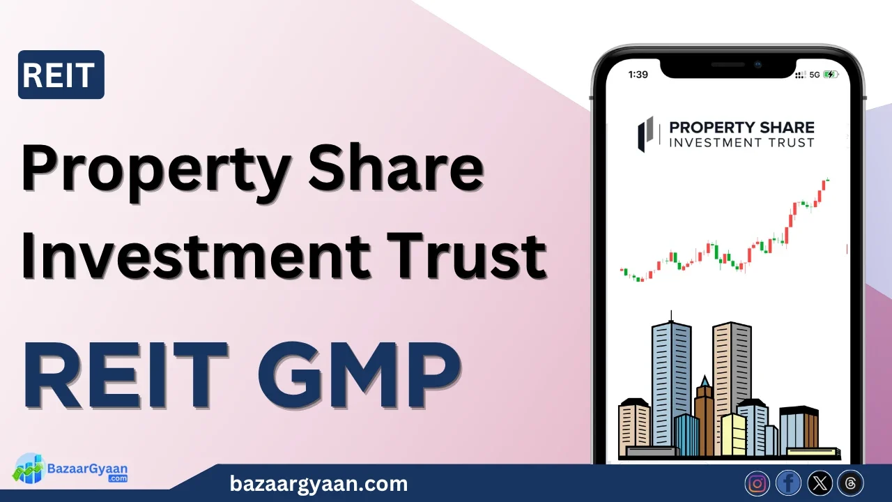 Property Share Investment Trust (REIT) gmp PropShare Titania SM REIT GMP Today – Latest Grey Market Premium Update in Hindi