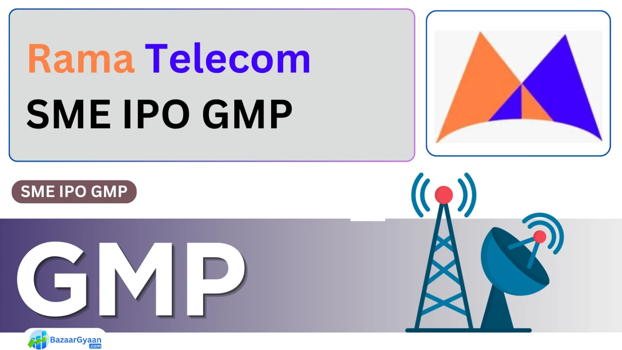 Rama Telecom SME IPO GMP Today – ग्रे मार्केट प्रीमियम अपडेट Rama Telecom SME IPO का ग्रे मार्केट प्रीमियम (GMP) और ताज़ा अपडेट