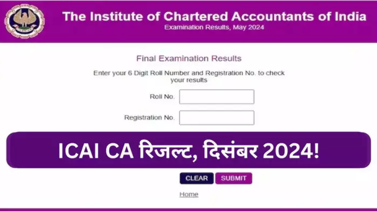 CA Final November Result 2024